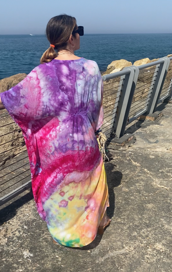 St. Barts  Hand Dyed Kaftan