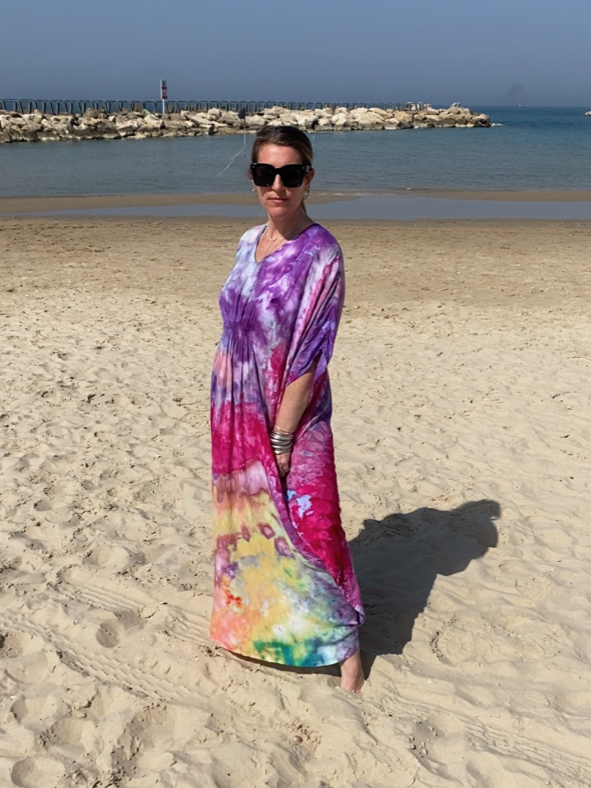 St. Barts  Hand Dyed Kaftan