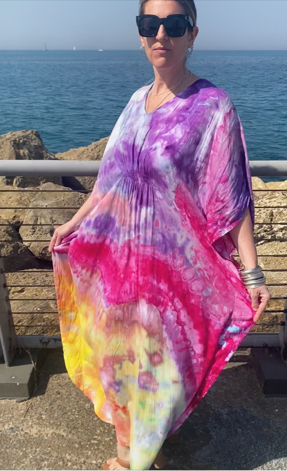 St. Barts  Hand Dyed Kaftan