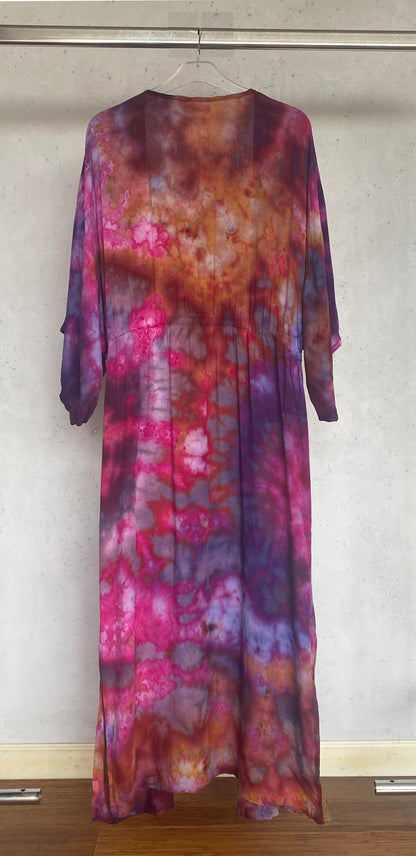 Desert Rose Hand Dyed Kimono