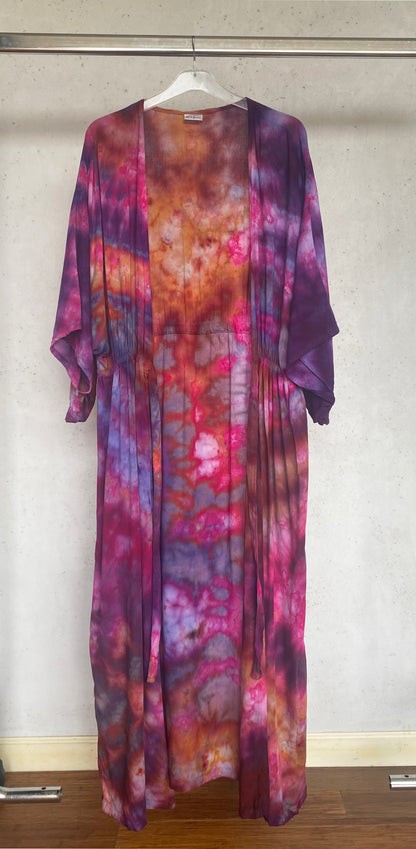 Desert Rose Hand Dyed Kimono